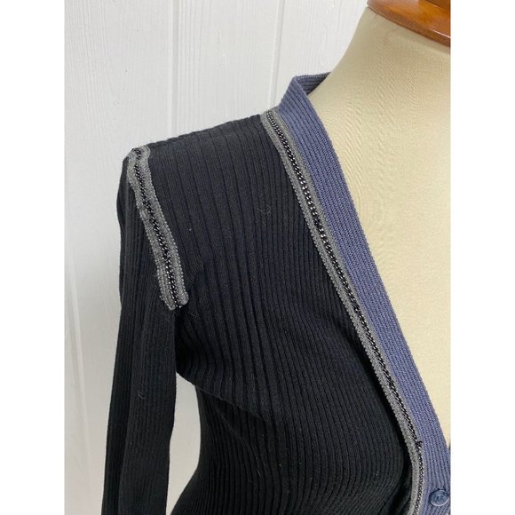 LinQ Los Angeles women's Slimming lightweight Cardigan Size L - Picture 12 of 14